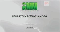 Desktop Screenshot of indmm.com.br