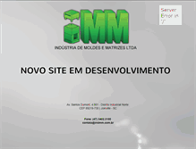 Tablet Screenshot of indmm.com.br